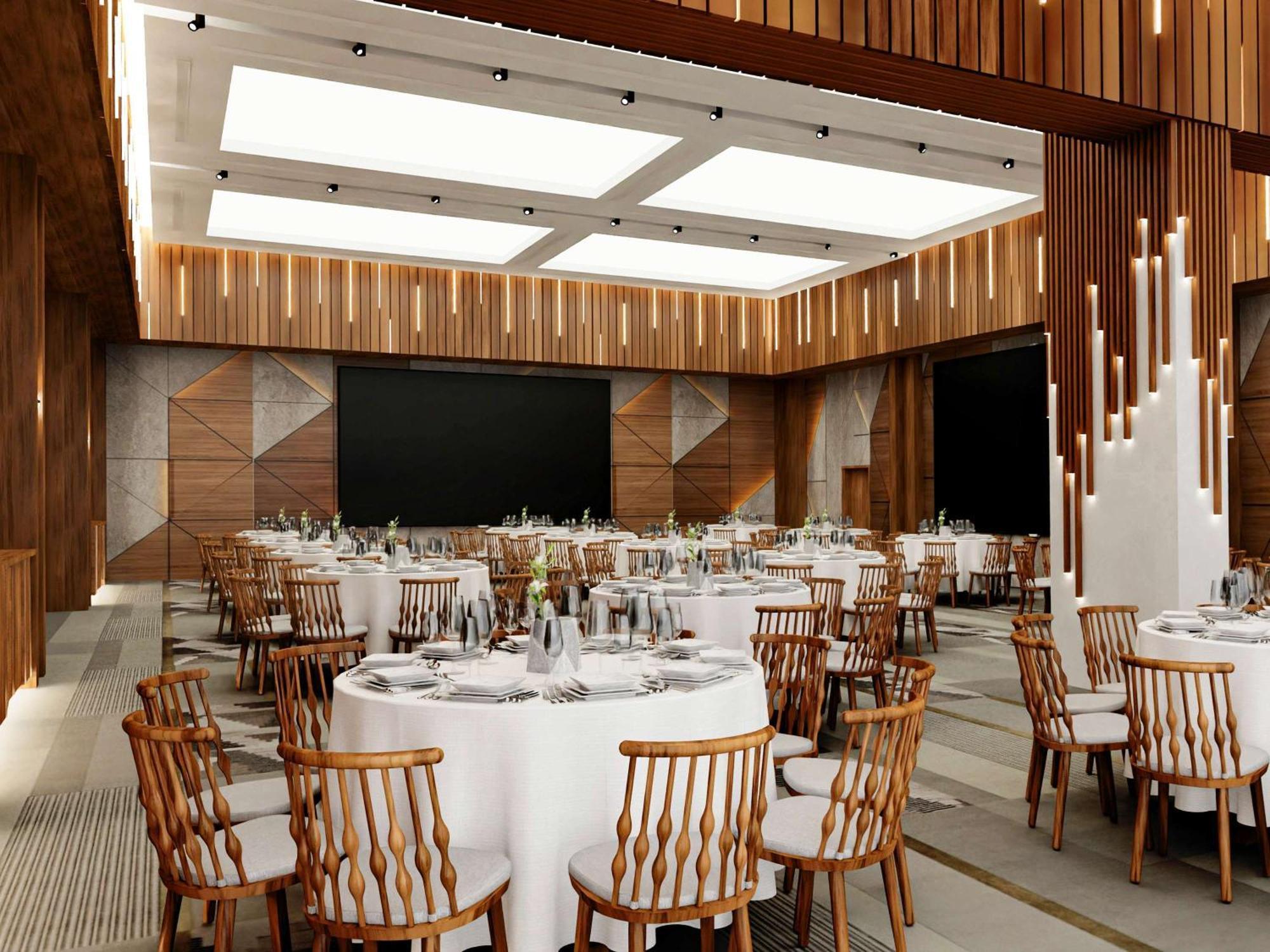 Swissotel Living Джидда Екстер'єр фото The interior of the new conference centre